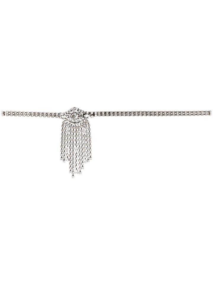 Sonia Rykiel Crystal Drop Choker - Metallic