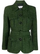 Moschino Pre-owned 1990's Moschino Jacket - Green