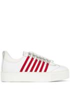 Dsquared2 Stripe Detail Sneakers - White