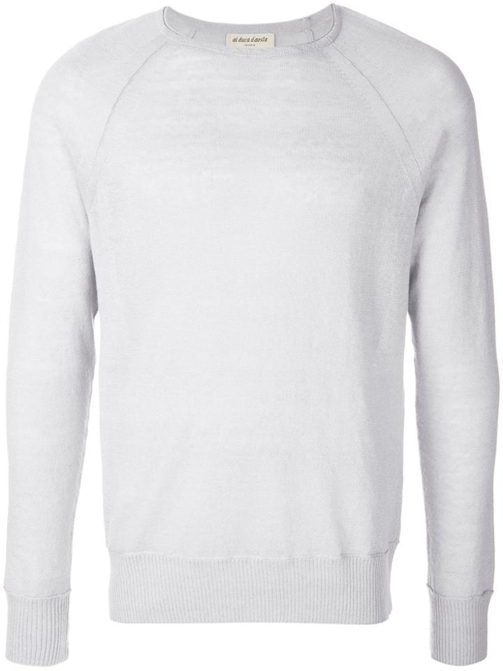 Al Duca D'aosta 1902 Round Neck Jumper - Grey