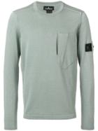 Stone Island Shadow Project Chest Pocket Jumper - Green