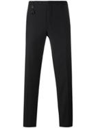 Incotex Belt Loop Tassel Trousers - Black