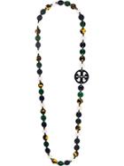Tory Burch Flat Beaded Necklace - Multicolour