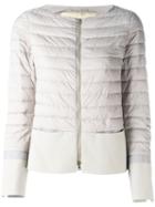 Herno Padded Jacket, Women's, Size: 44, Nude/neutrals, Cotton/polyurethane/polyimide/polyester