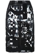 Ktz Embroidered Organza Skirt