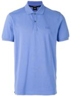 Boss Hugo Boss - Embroidered Logo Polo Shirt - Men - Cotton - Xl, Blue, Cotton