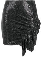 Iro Glitter Skirt - Black