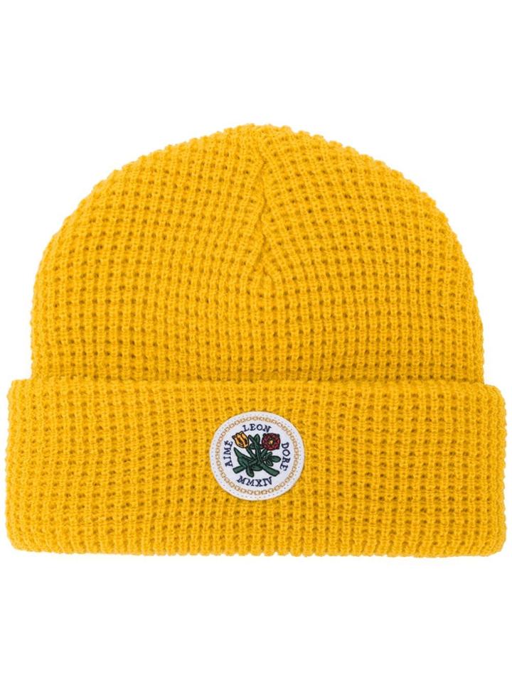 Aimé Leon Dore Knitted Beanie - Yellow