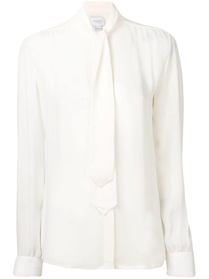 Giambattista Valli Tie Blouse - White