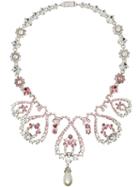 Miu Miu Swirl Embellished Necklace - Pink