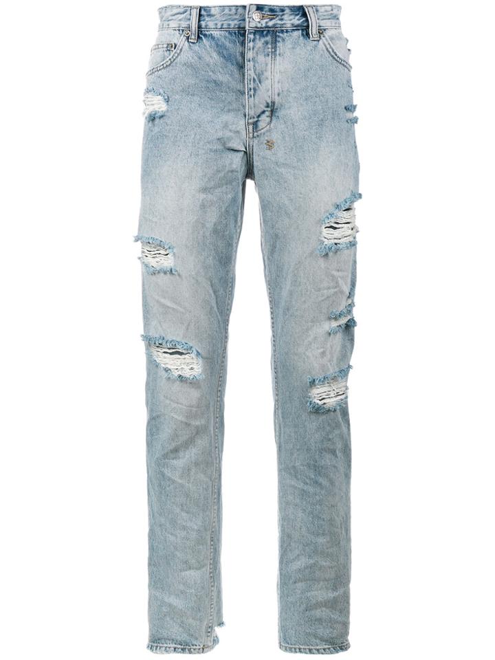 Ksubi X Travis Scott Stitched Up Chitch Jeans - Blue