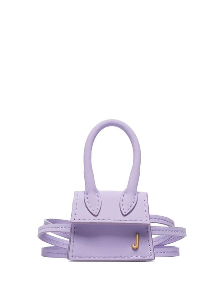 Jacquemus Le Chiquiti Leather Mini Bag - Purple