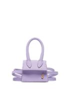 Jacquemus Le Chiquiti Leather Mini Bag - Purple