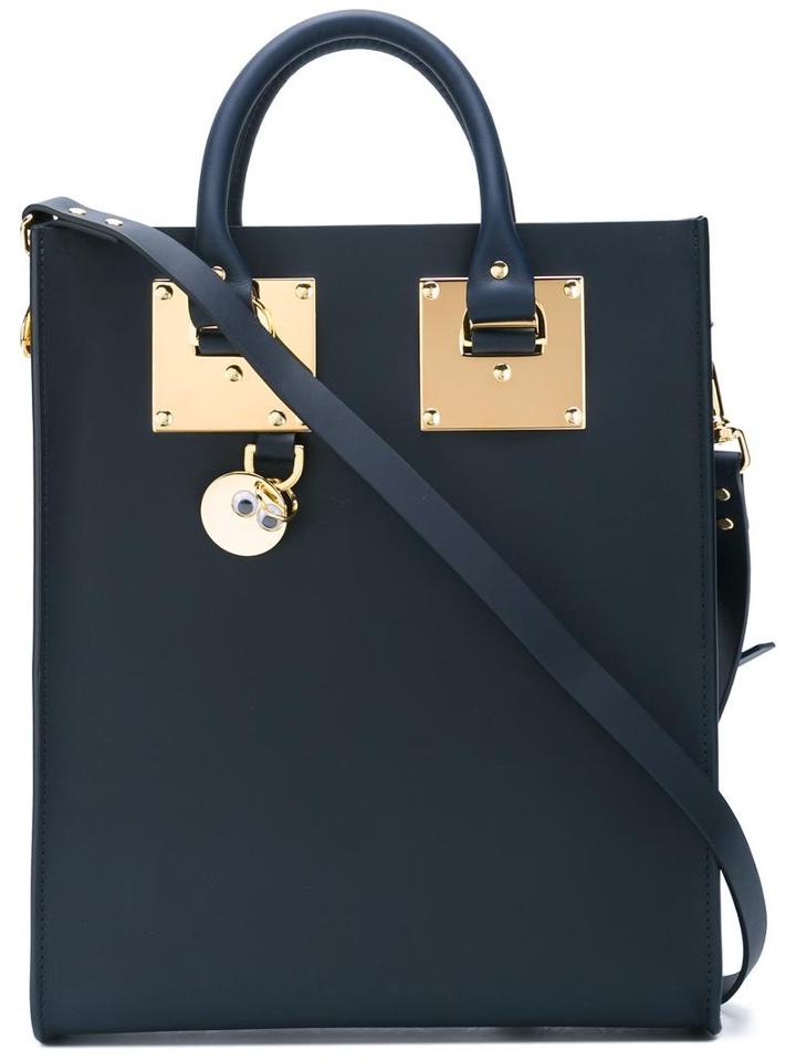 Sophie Hulme 'le Mid Navy' Tote, Women's, Blue