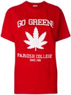 P.a.r.o.s.h. Go Green T-shirt - Red