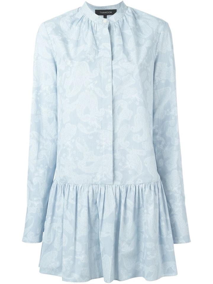 Thakoon Paisley Print Flared Shirt Dress
