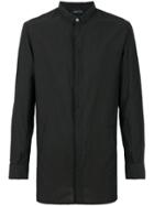 Andrea Ya'aqov Longline Pocket Shirt - Black