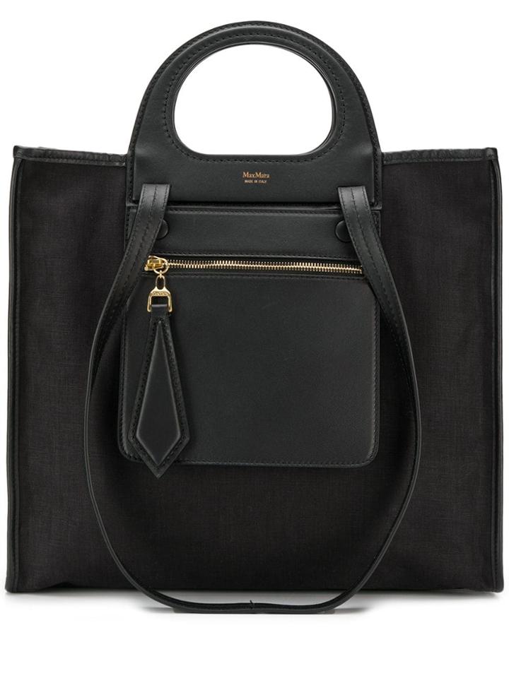 Max Mara Large Tote Bag - Black