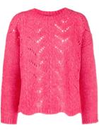 Twin-set Open Knit Jumper - Pink