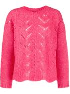 Twin-set Open Knit Jumper - Pink