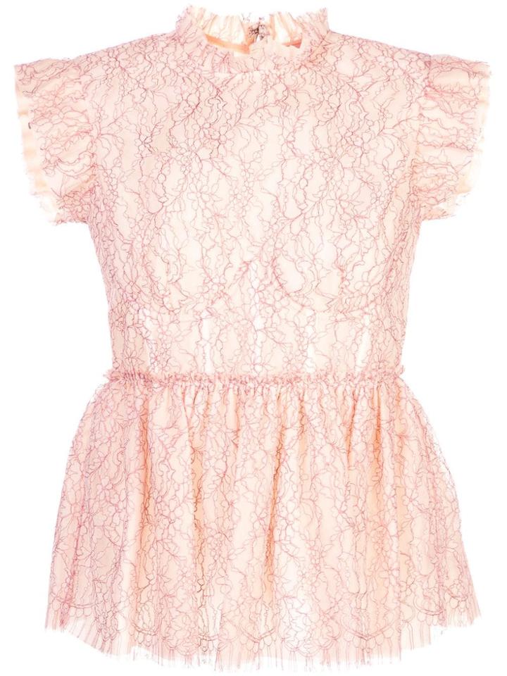 Brock Collection Flared Tank Top - Pink
