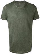 Majestic Filatures - Bleach Effect T-shirt - Men - Cotton - Xl, Green, Cotton