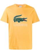 Lacoste Printed Logo T-shirt - Yellow