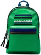 Marc Jacobs Logo Zipped Backpack - Green