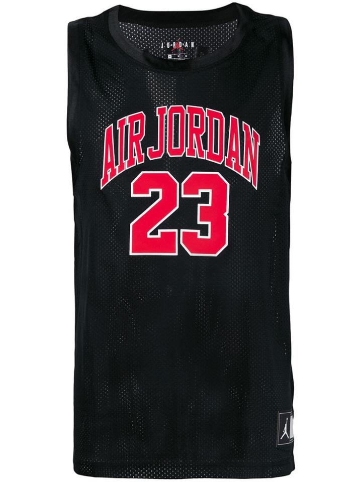 Nike Air Jordan Basketball Jersey - Black
