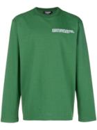 Calvin Klein 205w39nyc Oversized Fit Sweatshirt - Green