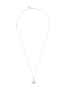 Vivienne Westwood Saturn Pendant Long Necklace, Adult Unisex, Metallic