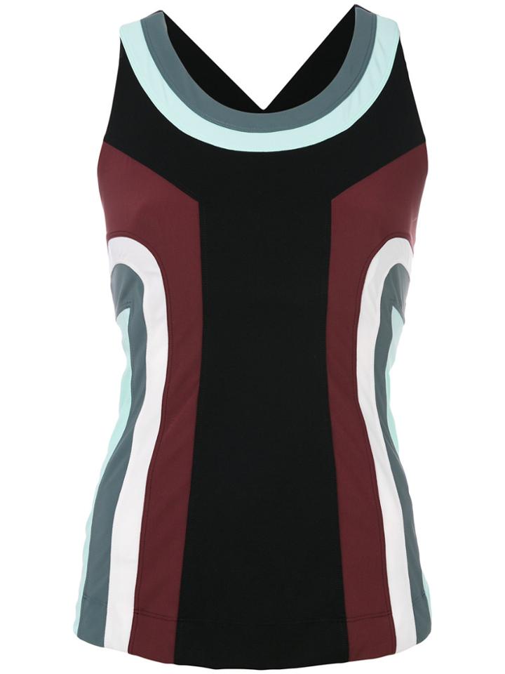 No Ka' Oi Crossback Fitness Tank Top - Black