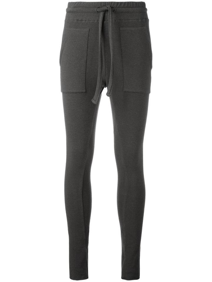 Haider Ackermann Long John Trousers, Women's, Size: Xs, Green, Cotton/spandex/elastane/wool