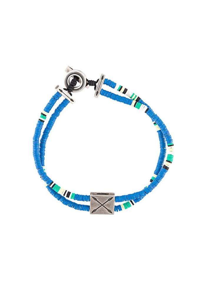 M. Cohen Beaded Bracelet, Blue