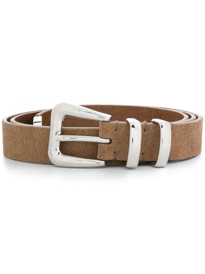 Brunello Cucinelli Classic Belt - Neutrals