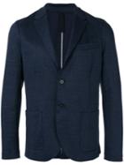 Harris Wharf London Two Button Blazer, Men's, Size: 50, Blue, Cotton/linen/flax