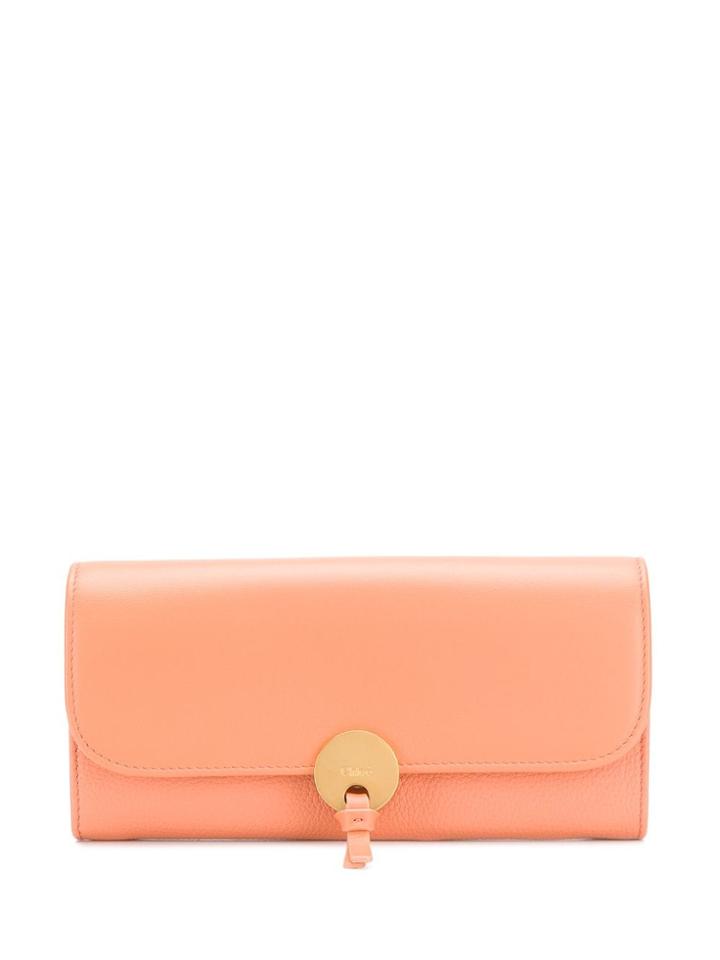 Chloé Long Indy Wallet - Orange