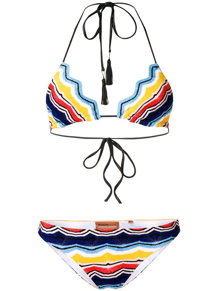 Missoni Zig Zag Bikini Set - Multicolour