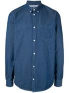 Norse Projects Sunwashed Denim Shirt - Blue