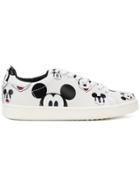 Moa Master Of Arts Printed Mickey Sneakers - White