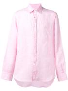 Canali Simple Shirt - Pink