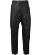 Philosophy Di Lorenzo Serafini Belted Baggy Trousers - Black