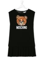 Moschino Kids Sequinned Bear Dress - Black