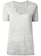By Malene Birger - Jyttio T-shirt - Women - Linen/flax - S, Grey, Linen/flax