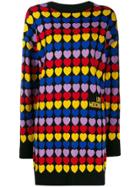 Love Moschino Cuori Dress - Black