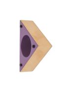 Corto Moltedo Triangular Bangle - Purple