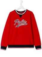 Ralph Lauren Kids Polo Sweatshirt - Red