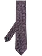Ermenegildo Zegna Geometric Embroidered Tie