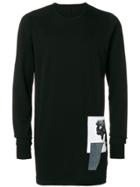 Rick Owens Drkshdw Patch Appliqué Sweatshirt - Black
