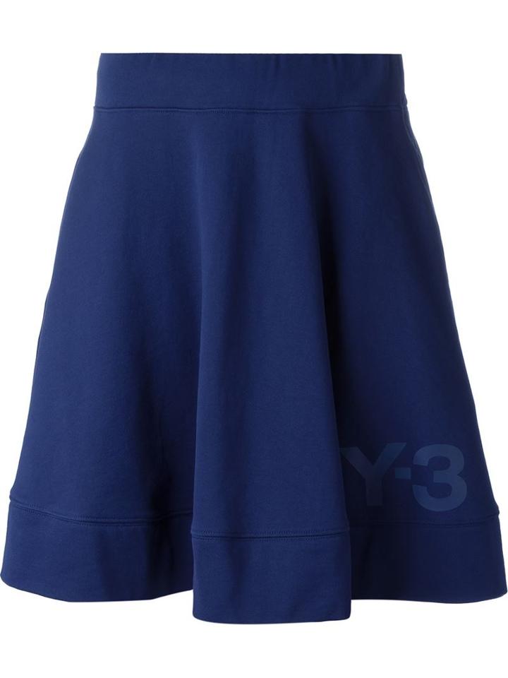 Y-3 Dancer Skirt, Women's, Size: Xs, Blue, Cotton
